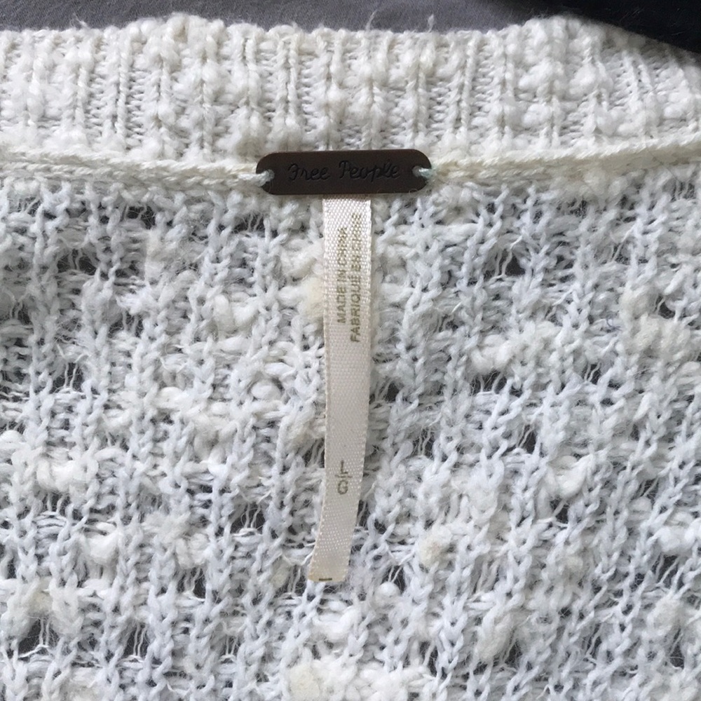 Free People Oversized Oatmeal Sweater - Picture 4 of 6